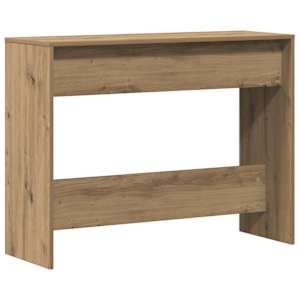 Konzolový stolek dub artisan 100x35x76,5 cm kompozitní dřevo - obrázek 7