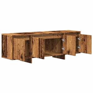 TV skříňka old wood 120 x 30 x 40,5 cm kompozitní dřevo - obrázek 5