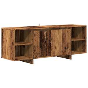 TV skříňka old wood 130 x 35 x 50 cm kompozitní dřevo - obrázek 2