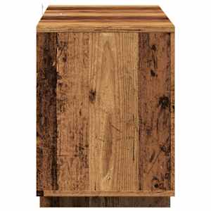 TV skříňka old wood 130 x 35 x 50 cm kompozitní dřevo - obrázek 6