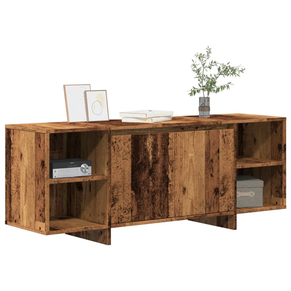 vidaXL TV-Schrank Altholz-Optik 130x35x50 cm Holzwerkstoff