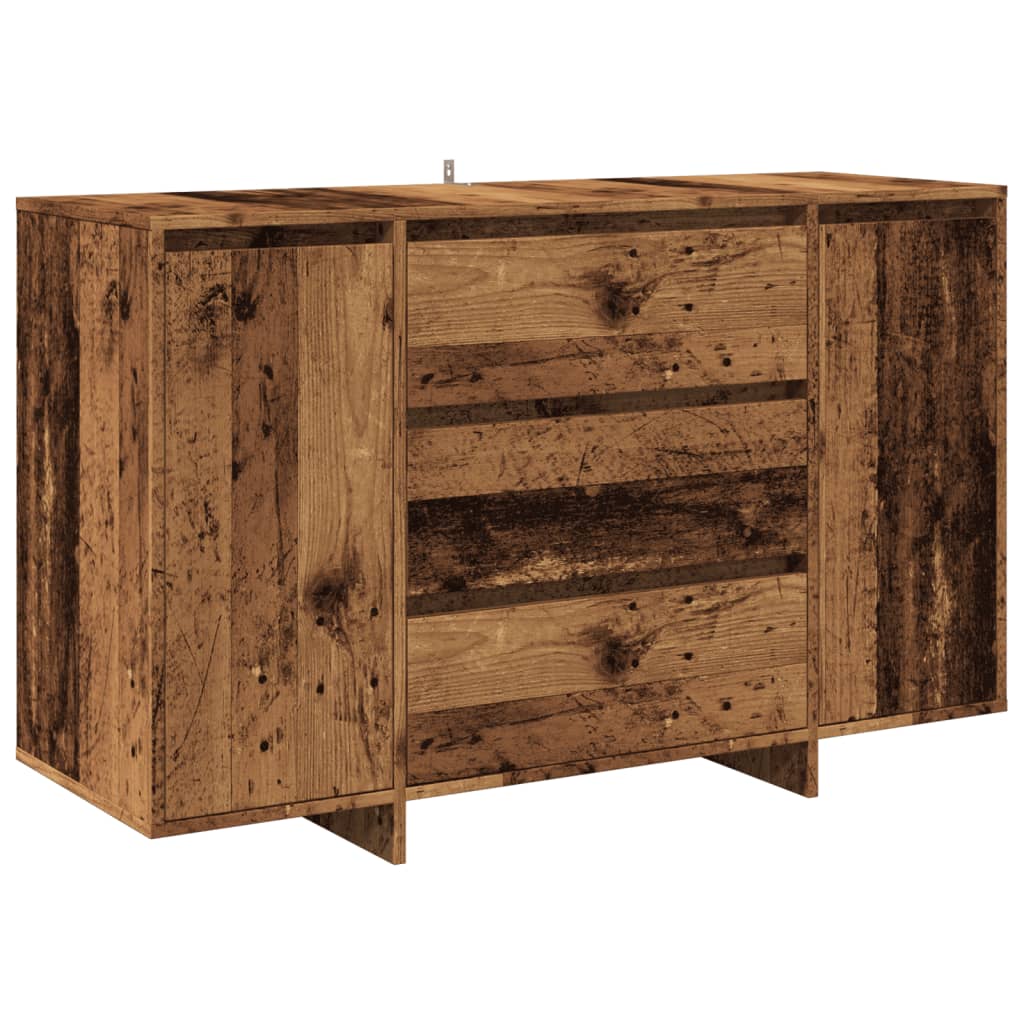 vidaXL Příborník old wood 120 x 41 x 75 cm kompozitní dřevo