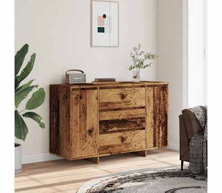 vidaXL kumode, veca koka, 120x41x75 cm, inženierijas koks