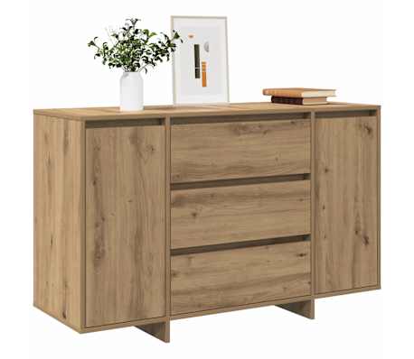 vidaXL Př&iacute;born&iacute;k dub artisan 120 x 41 x 75 cm kompozitn&iacute; dřevo