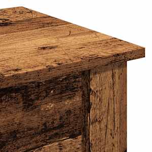 Konferenční stolek old wood 40 x 40 x 42 cm kompozitní dřevo - obrázek 7