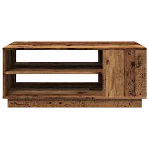 Konferenční stolek old wood 102 x 55 x 43 cm kompozitní dřevo - obrázek 4