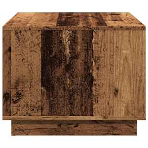 Konferenční stolek old wood 55 x 55 x 42 cm kompozitní dřevo - obrázek 5