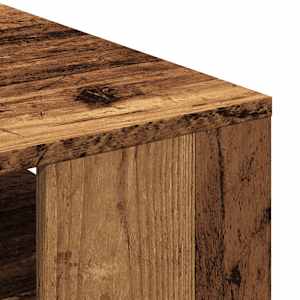 Konferenční stolek old wood 55 x 55 x 42 cm kompozitní dřevo - obrázek 7