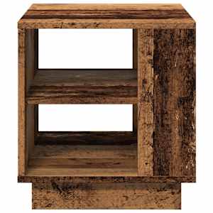 Konferenční stolek old wood 40 x 40 x 43 cm kompozitní dřevo - obrázek 4