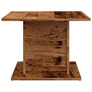 Konferenční stolek old wood 55,5x55,5x40 cm kompozitní dřevo - obrázek 5