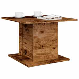 Konferenční stolek old wood 55,5x55,5x40 cm kompozitní dřevo