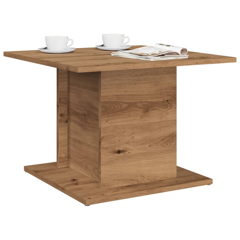 Couchtisch Artisan-Eiche 55,5×55,5×40 cm Holzwerkstoff