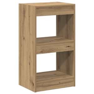 vidaXL raamatukapp/toajagaja Artisan tamm 40x30x72 cm