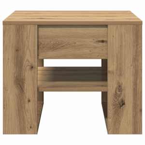 Konferenční stolek dub artisan 55,5x55x45 cm kompozitní dřevo - obrázek 4
