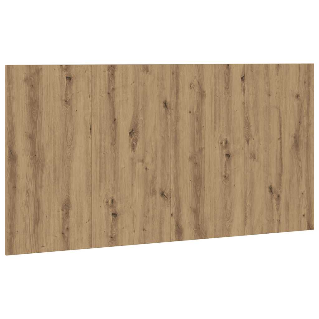 vidaXL Čelo postele dub artisan 160 x 1,5 x 80 cm kompozitní dřevo