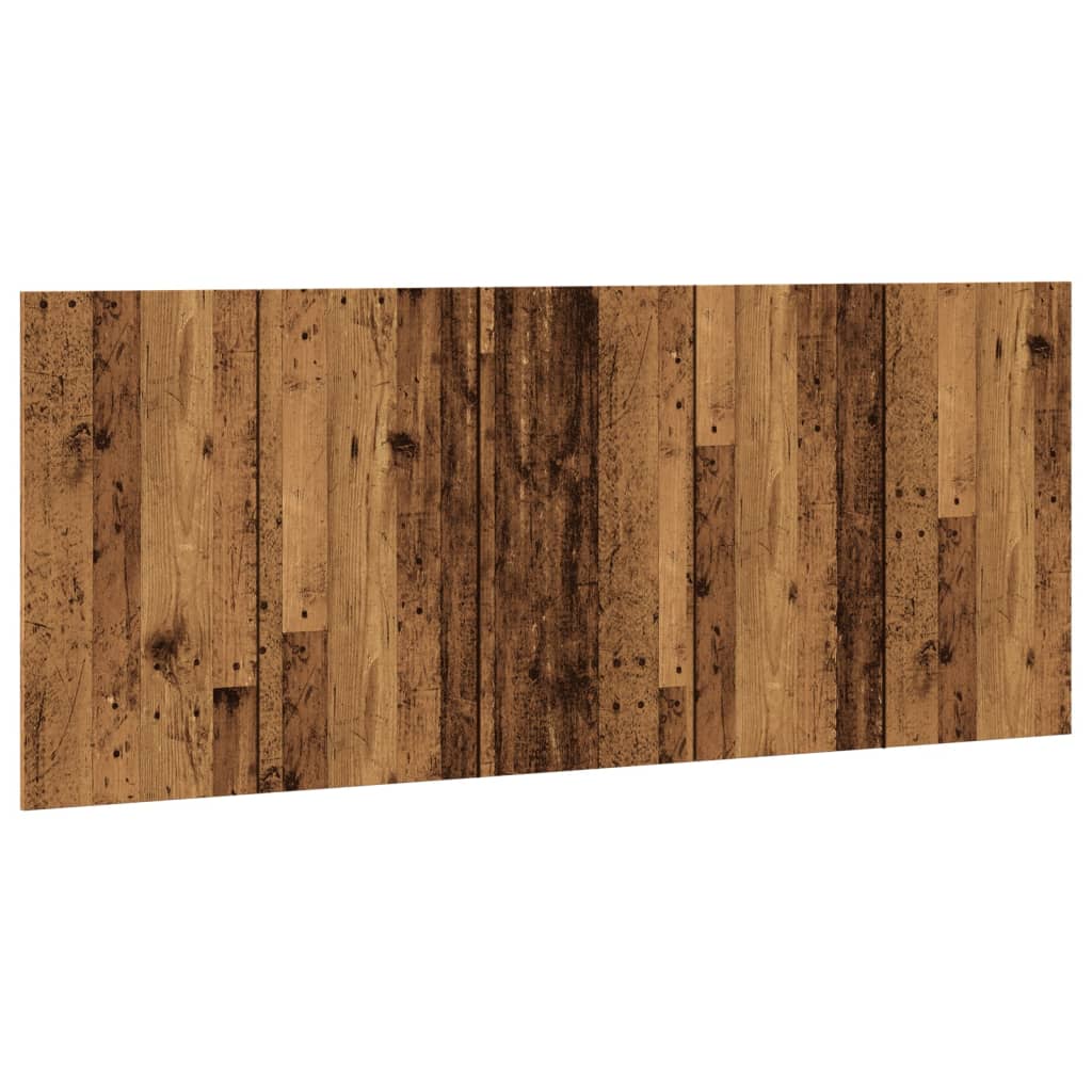 vidaXL Čelo postele old wood 200 x 1,5 x 80 cm kompozitní dřevo