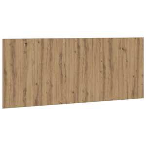 Čelo postele dub artisan 200 x 1,5 x 80 cm kompozitní dřevo - obrázek 2