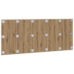 Čelo postele dub artisan 200 x 1,5 x 80 cm kompozitní dřevo - obrázek 4