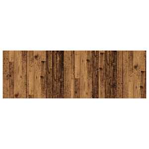 Nástěnné čelo postele old wood 240x1,5x80 cm kompozitní dřevo - obrázek 3
