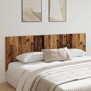 Nástěnné čelo postele old wood 240x1,5x80 cm kompozitní dřevo - obrázek 1