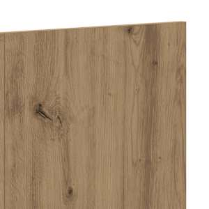 Nástěnné čelo postele dub artisan 240x1,5x80cm kompozitní dřevo - obrázek 5