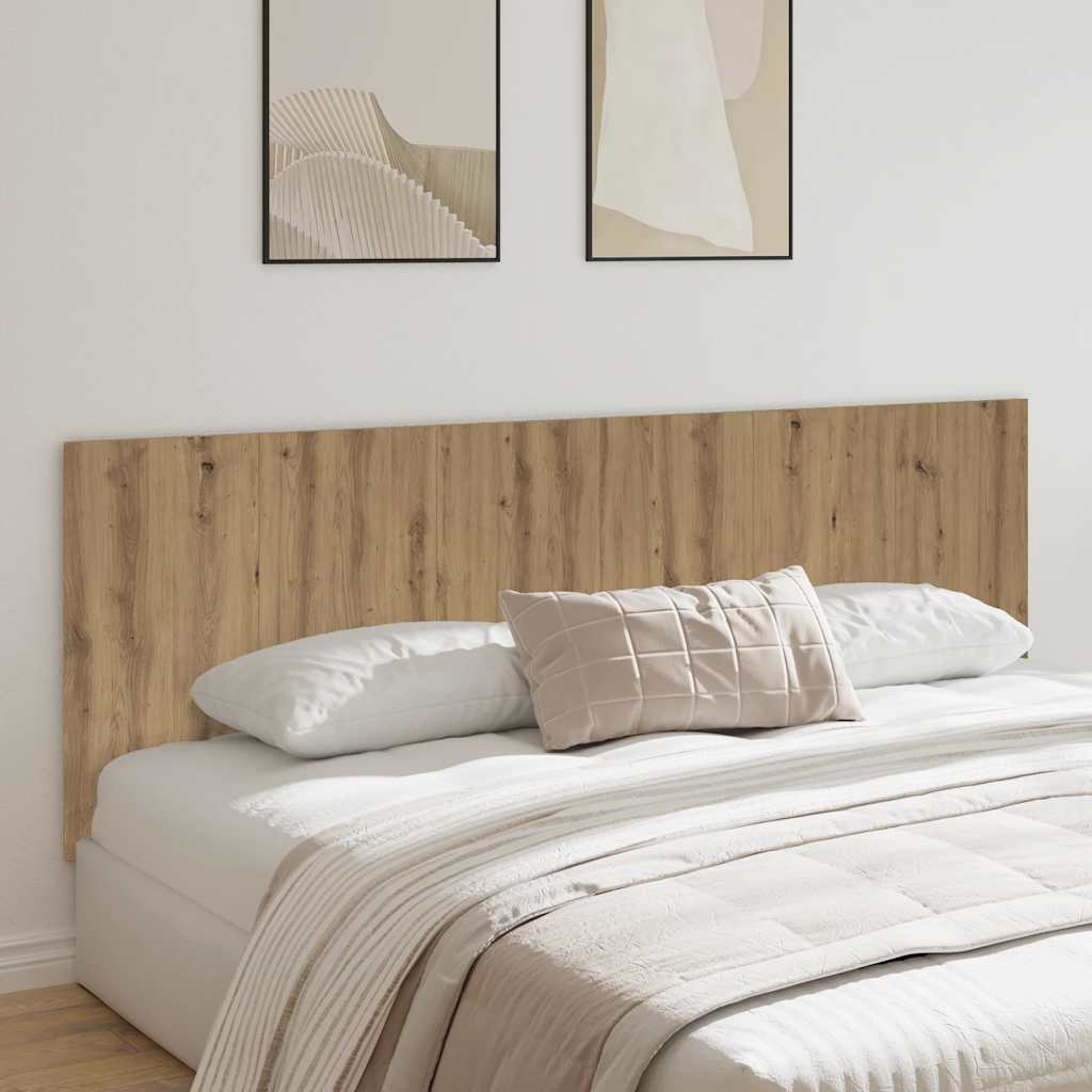 vidaXL Tăblie pat de perete lemn artizanal 240x1,5x80 cm lemn compozit