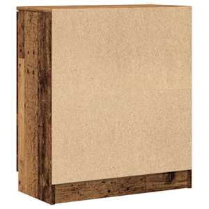Příborník old wood 60 x 30 x 70 cm kompozitní dřevo - obrázek 6