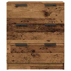 Příborník old wood 60 x 30 x 70 cm kompozitní dřevo - obrázek 4