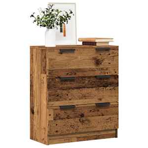 Příborník old wood 60 x 30 x 70 cm kompozitní dřevo - obrázek 1