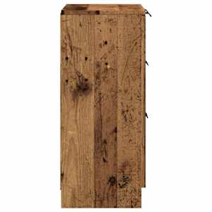 Příborník old wood 60 x 30 x 70 cm kompozitní dřevo - obrázek 5