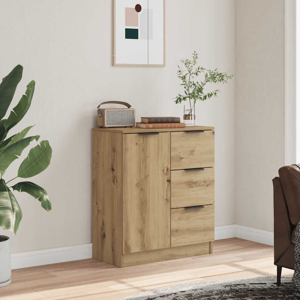 vidaXL Dulap, stejar artizanal, 60x30x70 cm, lemn prelucrat