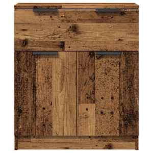Příborník old wood 60 x 30 x 70 cm kompozitní dřevo - obrázek 4