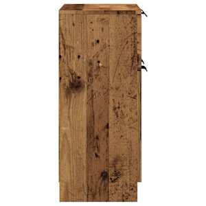 Příborník old wood 60 x 30 x 70 cm kompozitní dřevo - obrázek 5