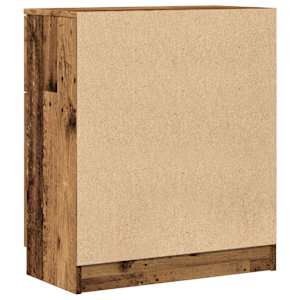 Příborník old wood 60 x 30 x 70 cm kompozitní dřevo - obrázek 6