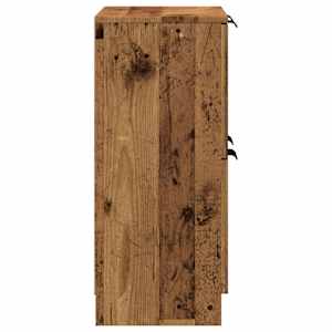 Příborník old wood 60 x 30 x 70 cm kompozitní dřevo - obrázek 5