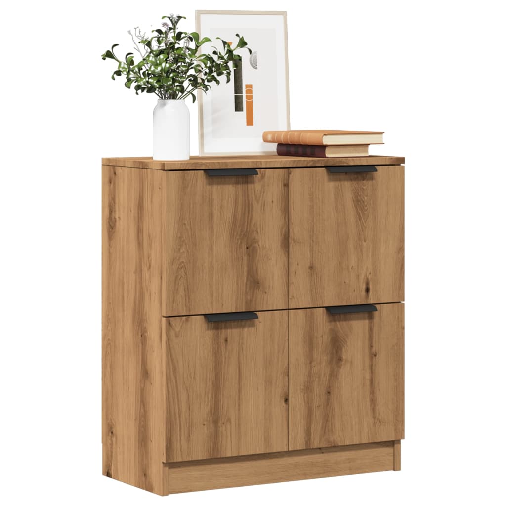 vidaXL Sideboard Artisan-Eiche 60x30x70 cm Holzwerkstoff