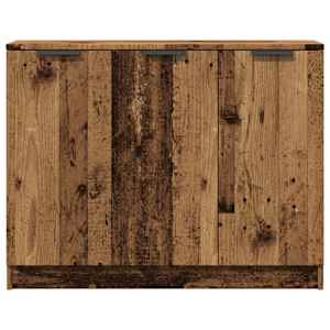 Příborník old wood 90,5 x 30 x 70 cm kompozitní dřevo - obrázek 4