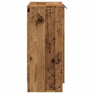 Příborník old wood 90,5 x 30 x 70 cm kompozitní dřevo - obrázek 6