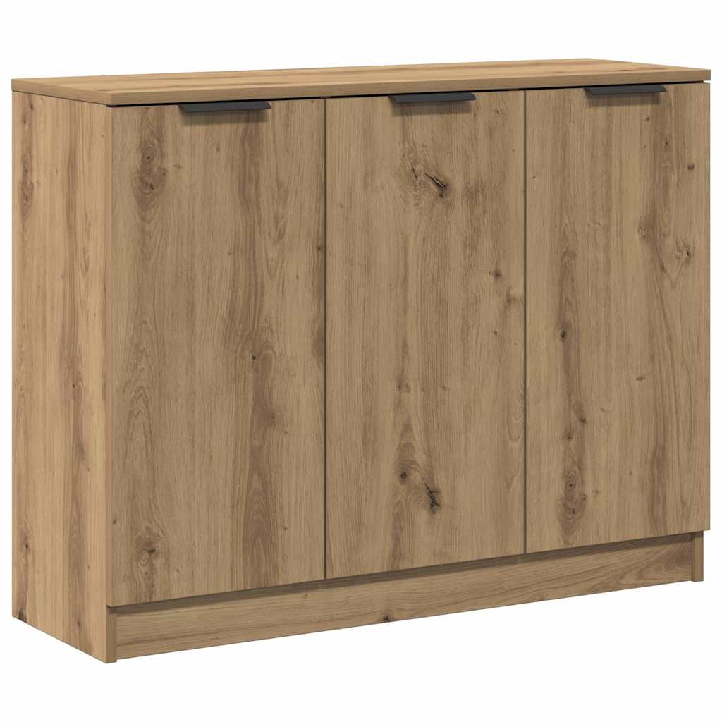 vidaXL Příborník dub artisan 90,5 x 30 x 70 cm kompozitní dřevo
