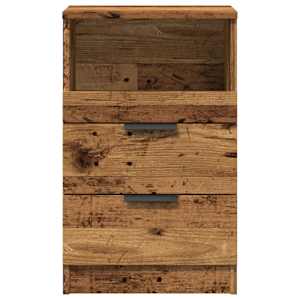 Noční stolek old wood 40 x 36 x 65 cm kompozitní dřevo - obrázek 5