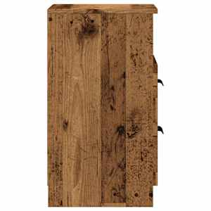 Noční stolek old wood 40 x 36 x 65 cm kompozitní dřevo - obrázek 6