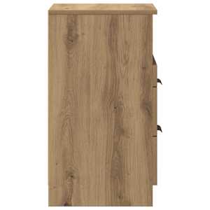 Noční stolky 2 ks dub artisan 40 x 36 x 65 cm kompozitní dřevo - obrázek 8