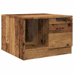 Konferenční stolek old wood 50x50x36 cm kompozitní dřevo - obrázek 2