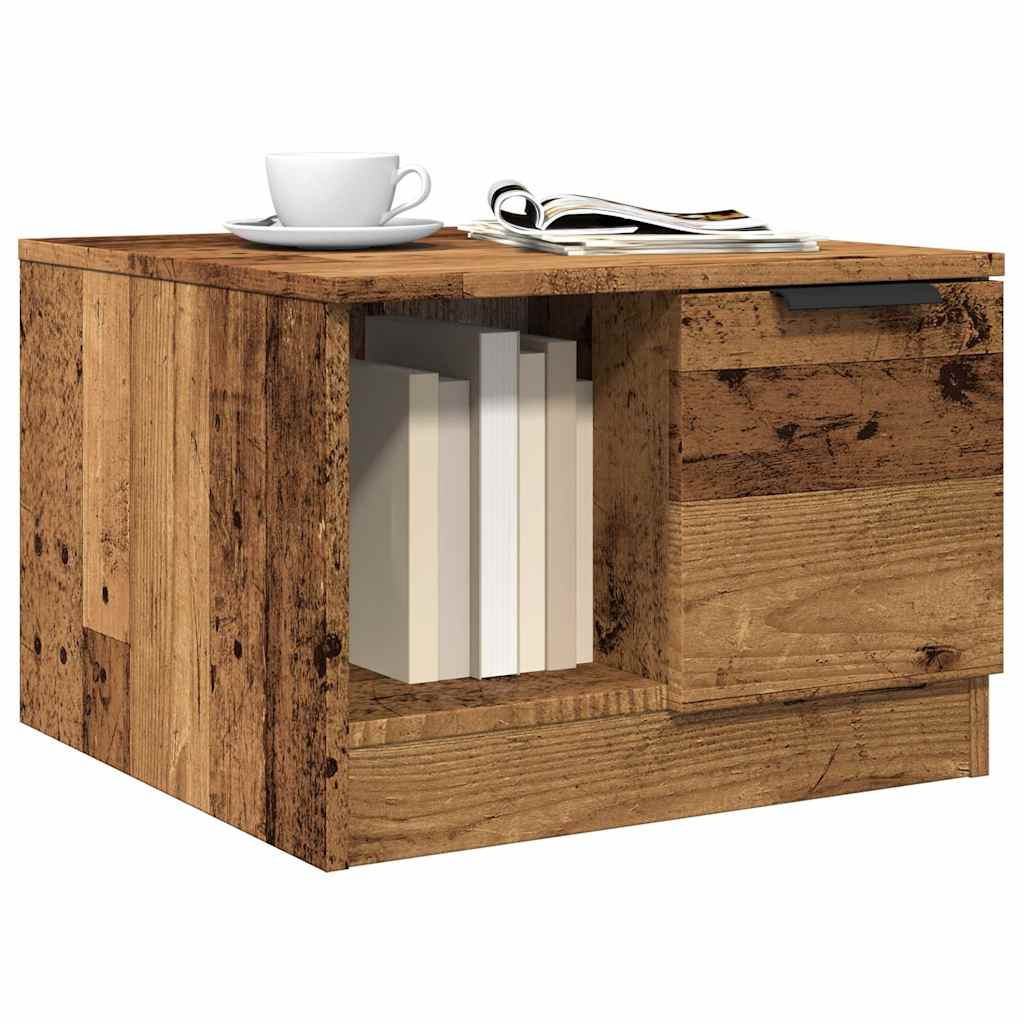 vidaXL Masuta de cafea lemn vechi 50x50x36 cm lemn prelucrat