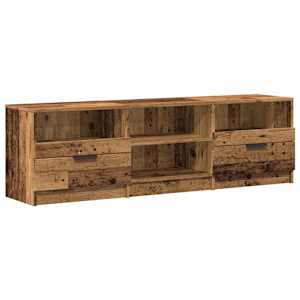 TV skříňka starého dřeva 150x33,5x45 kompozitní dřevo - obrázek 2