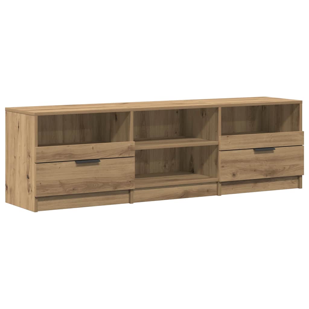 vidaXL TV skříňka dub artisan 150x33,5x45 cm kompozitní dřevo