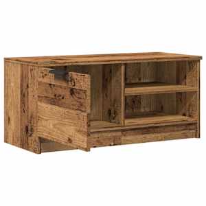 TV skříňka skříňky 2 ks starého dřeva 80x35x36,5 cm kompozit - obrázek 11