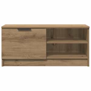 TV skříňka dub artisan 80x35x36,5 cm kompozitní dřevo - obrázek 5
