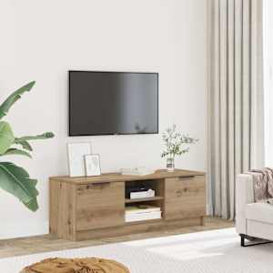 TV skříňka dub artisa 102 x 35 x 36,5 cm kompozitní dřevo - obrázek 1