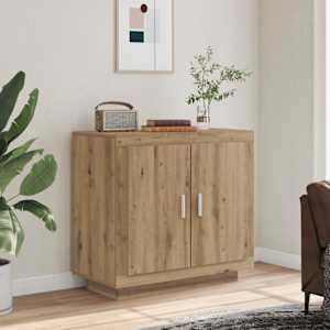 Sideboard artisian hrast 80x40x75 cm konstruiran les